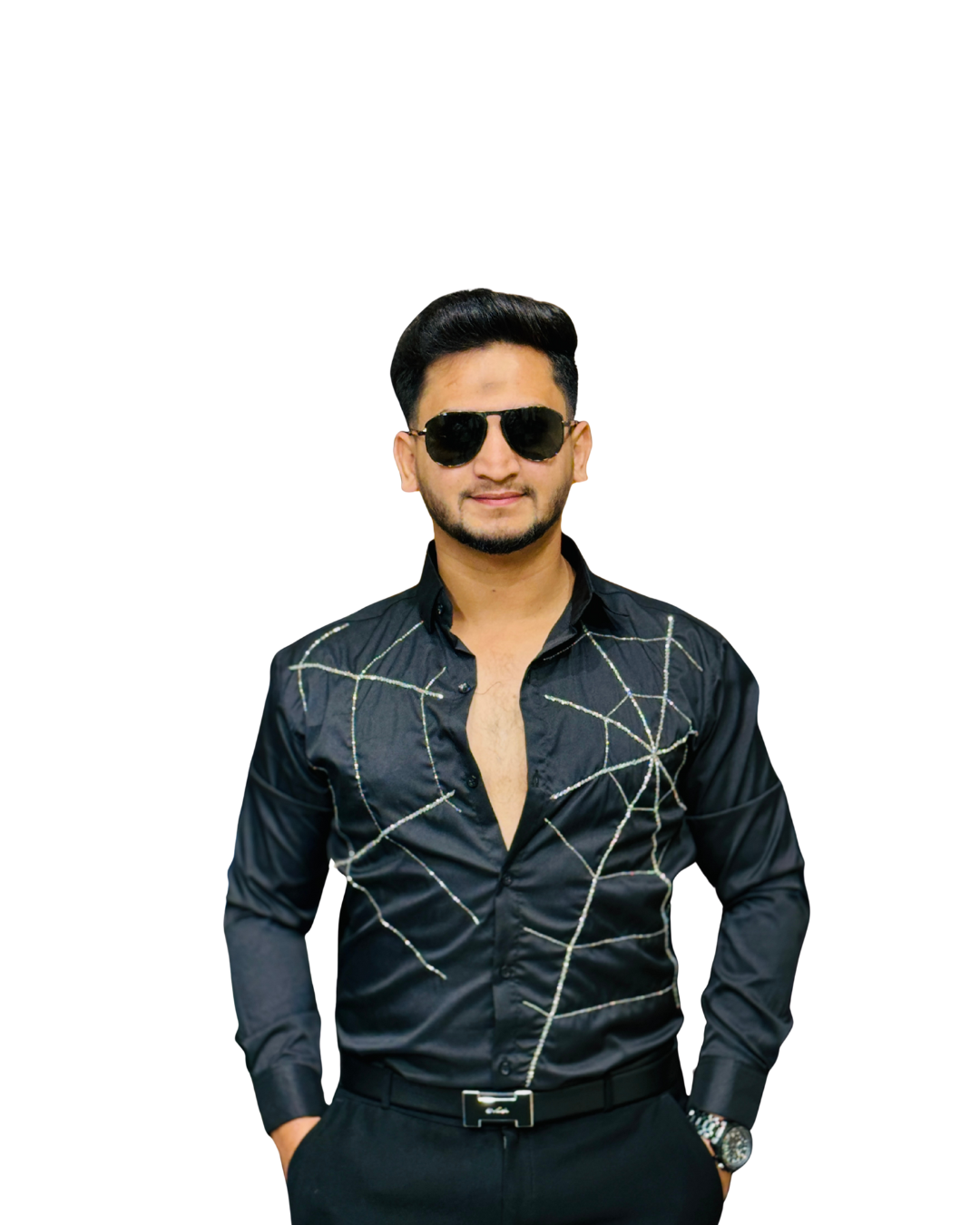 Black Elegance with a Twist